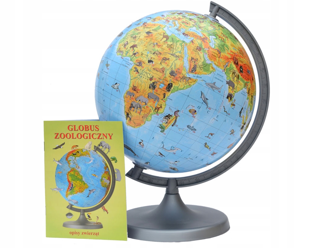

Globus Zoologiczny Szkolny 220 mm Książka Zoo