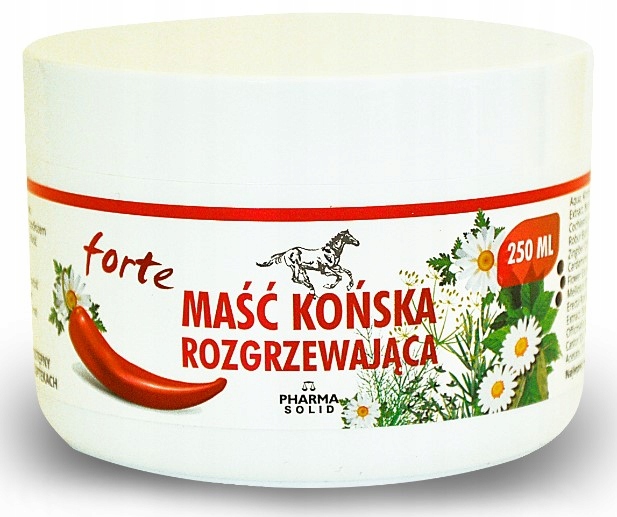 

Maść Końska Rozgrzewająca Forte 250ml Pharma Solid