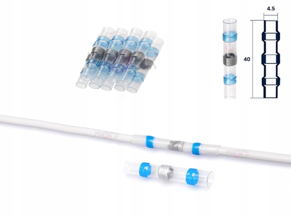 

Rurka złączka termokurczliwa cyna 1,5-2,5mm 10szt