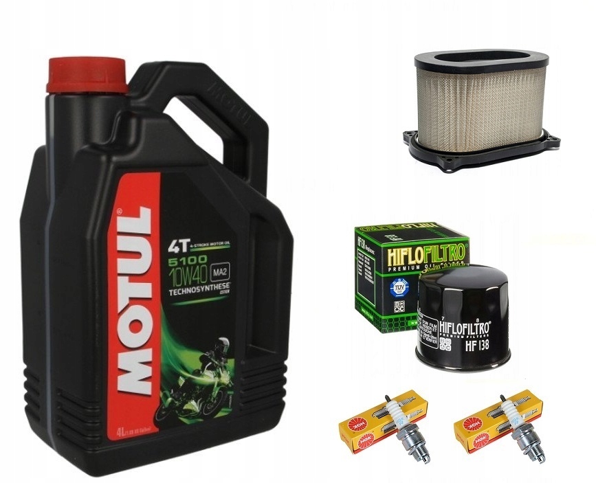 

Suzuki SV650 Sv 650 98-02 Olej Motul Filtry Świece