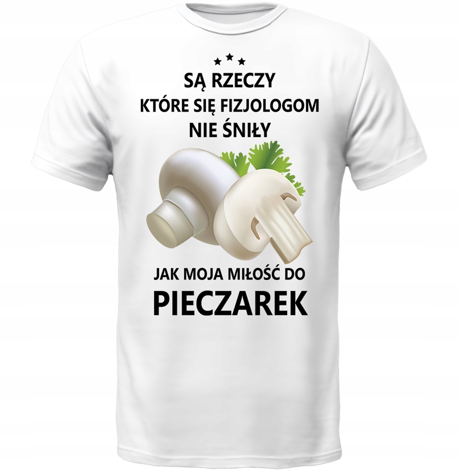 Koszulka Moja Miłość Do Pieczarki Śmieszny