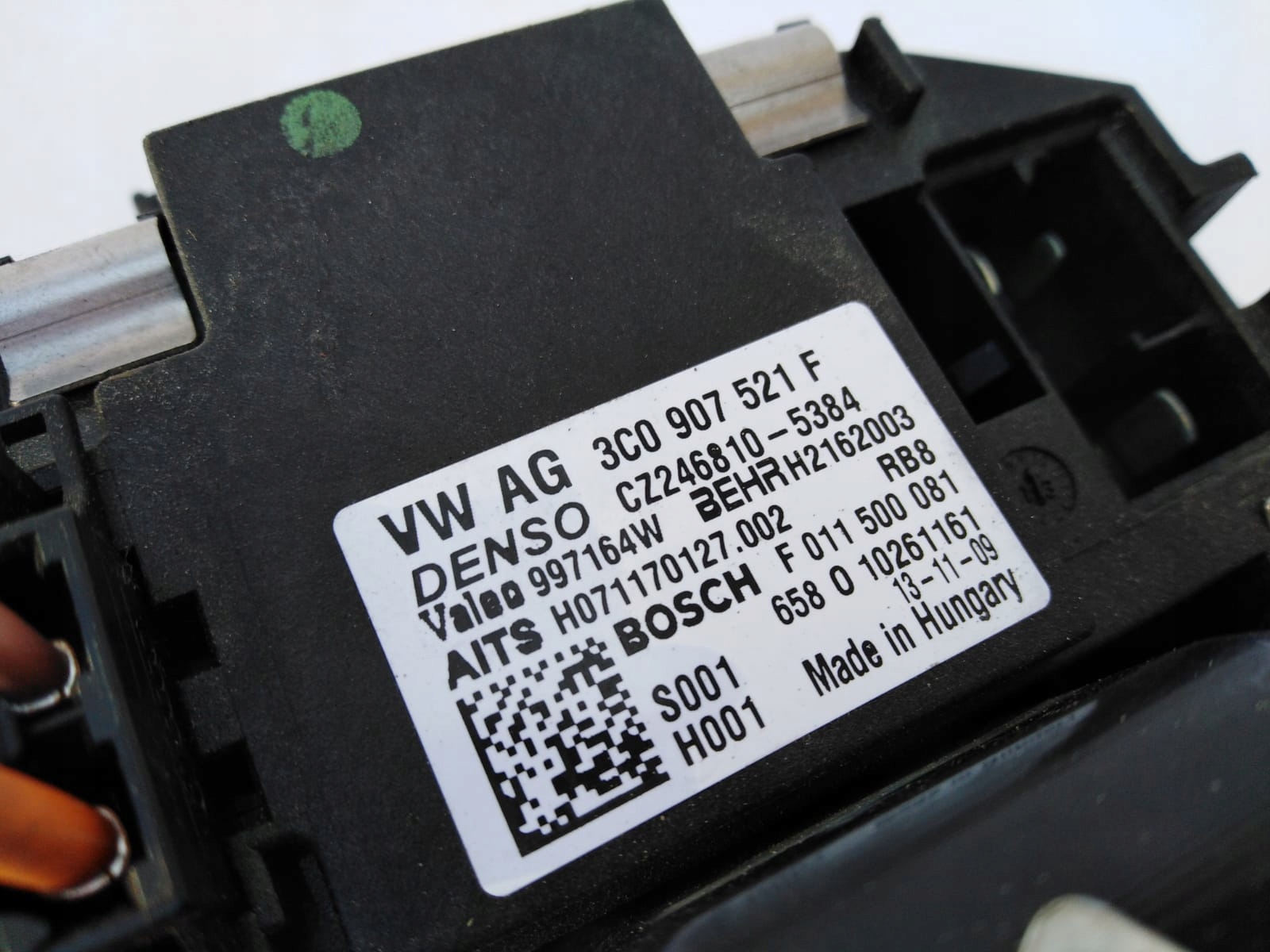 WENTYLATOR DMUCHAWA NAWIEWU VW VOLKSWAGEN 3C1 Producent części Volkswagen OE