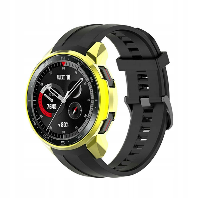ETUI SILIKON METALIC DO HUAWEI HONOR WATCH GS PRO Materiał inny