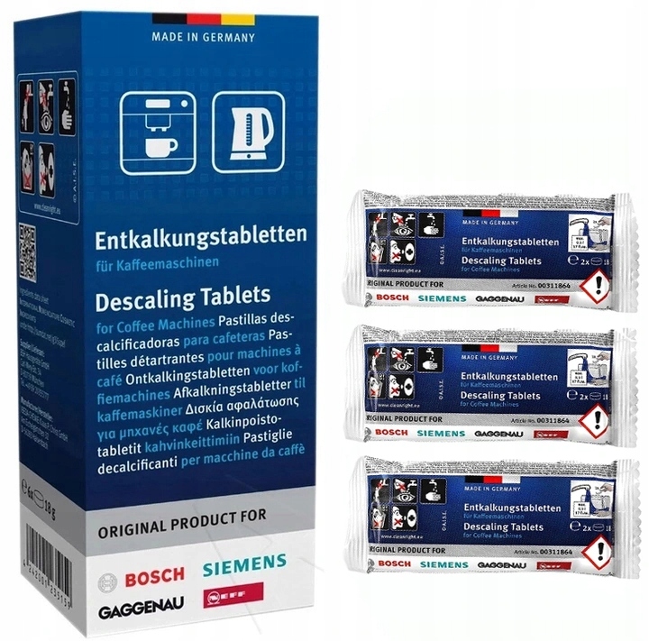 

Bosch Tabletki Do Odkamieniania 00311556 00311864