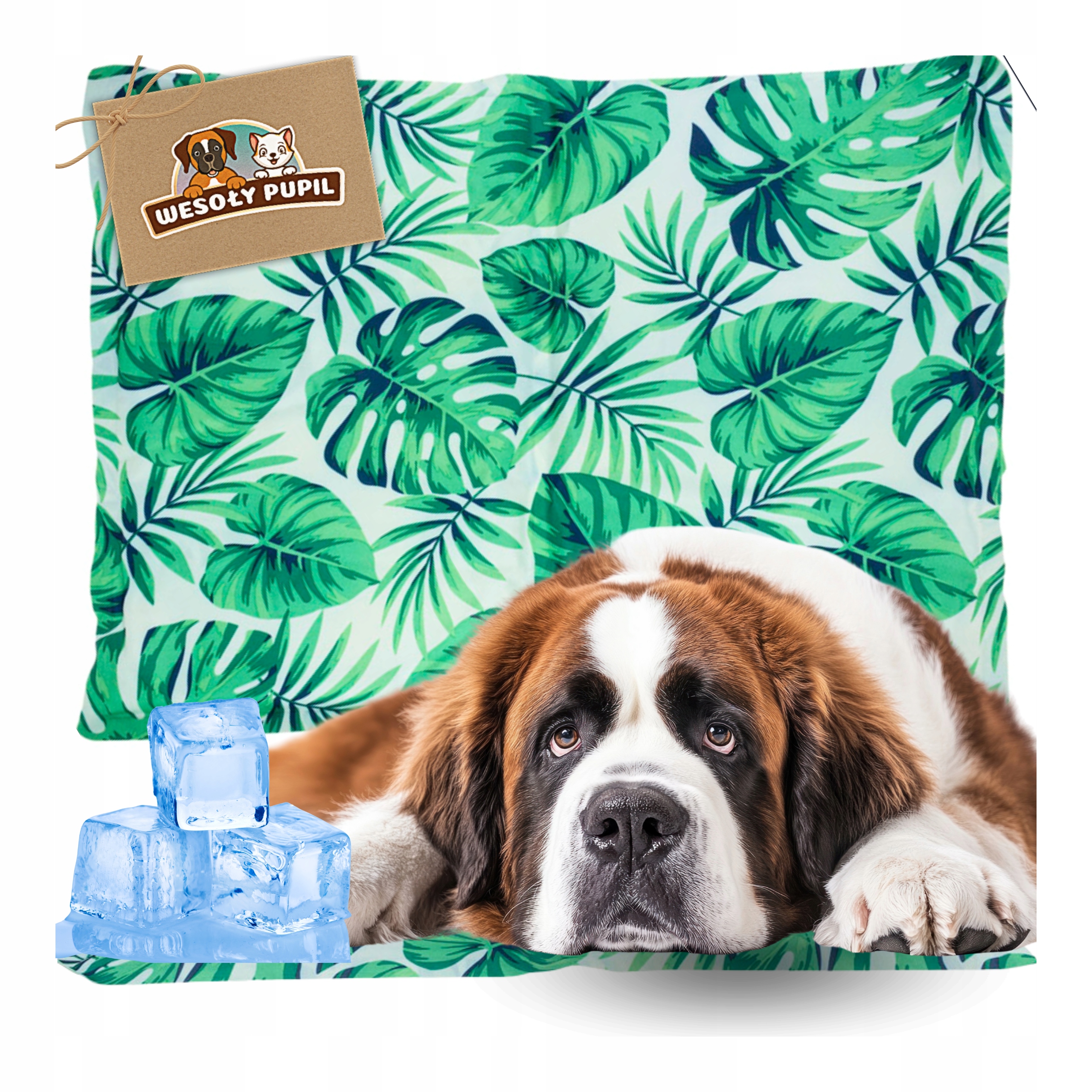 Levně Chladicí podložka pro obřího psa, voděodolná, na Léto a Horko, XXL 120x80