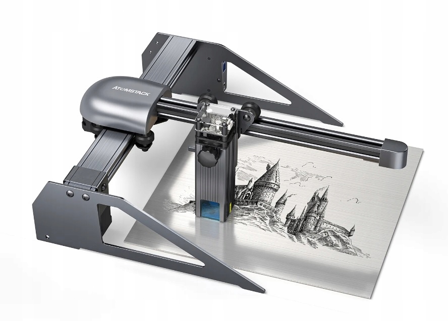 Grawer laserowy Atomstack P7 40W z zestawem