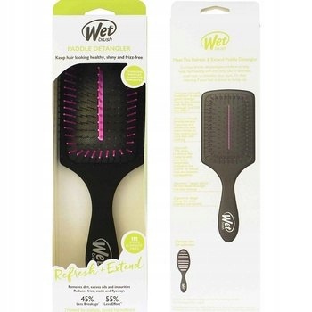 Wet Brush Refresh Extend Paddle Detangler Black