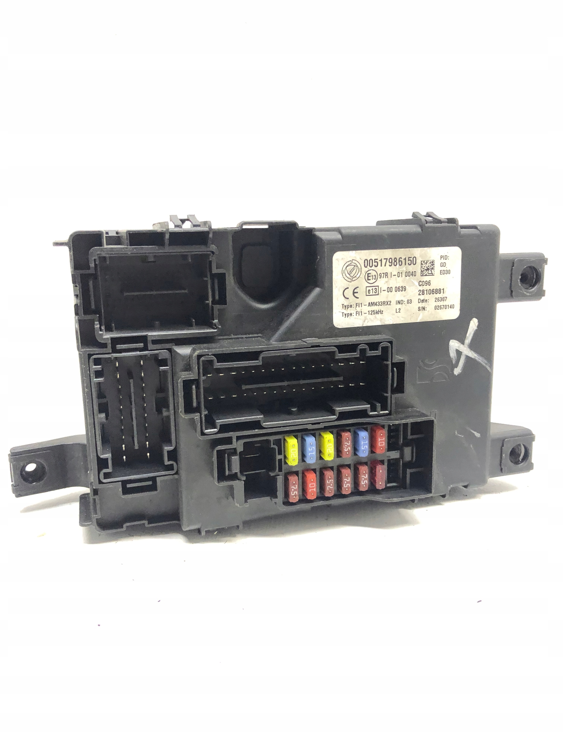 SKRZYNKA MODUŁ BSI FIAT GRANDE PUNTO 00517986150