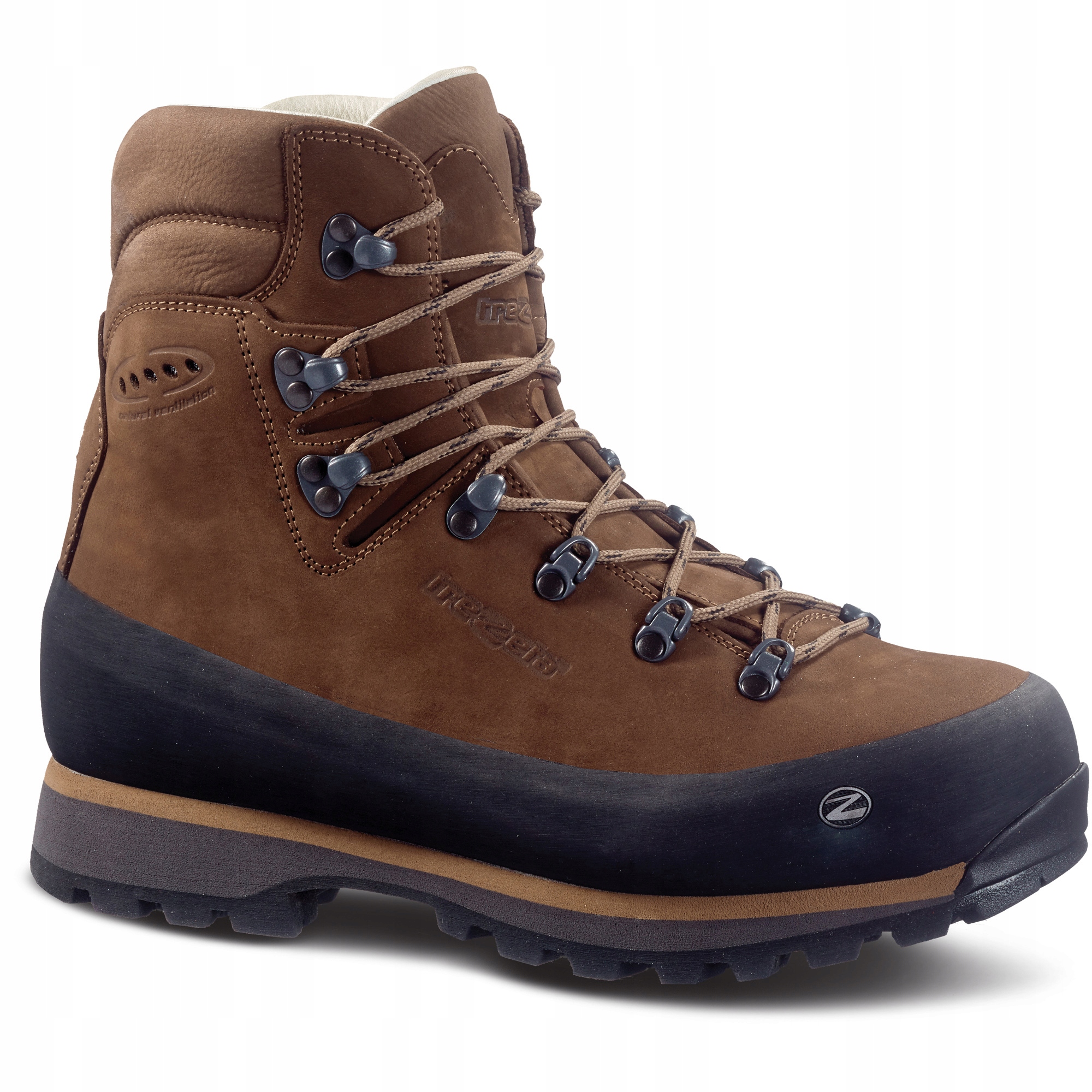 Buty trekkingowe ze skóry Trezeta Top Evo Leather brazowe rozmiar 8