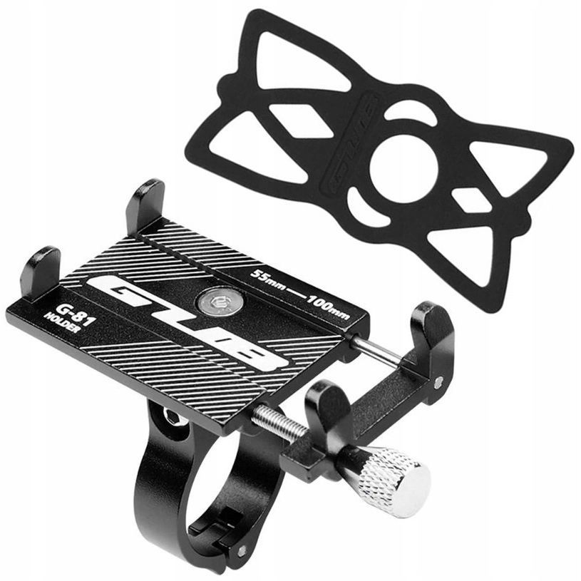 UCHWYT ROWEROWY na TELEFON SMARTFON GUB ALUMINIUM