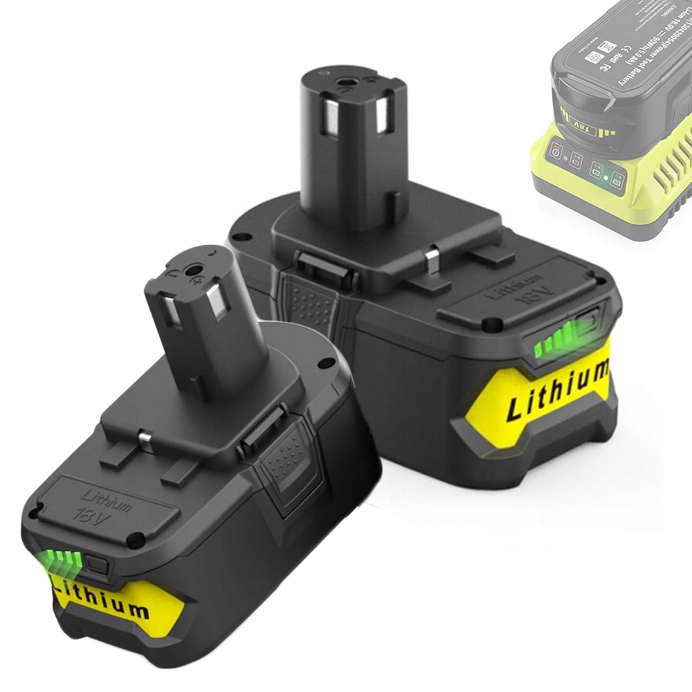 Náhradní akumulátorová baterie 6.0Ah 18V pro Ryobi