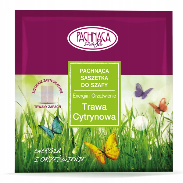 

Pachnąca Szafa saszetka do szaf Trawa Cytrynowa