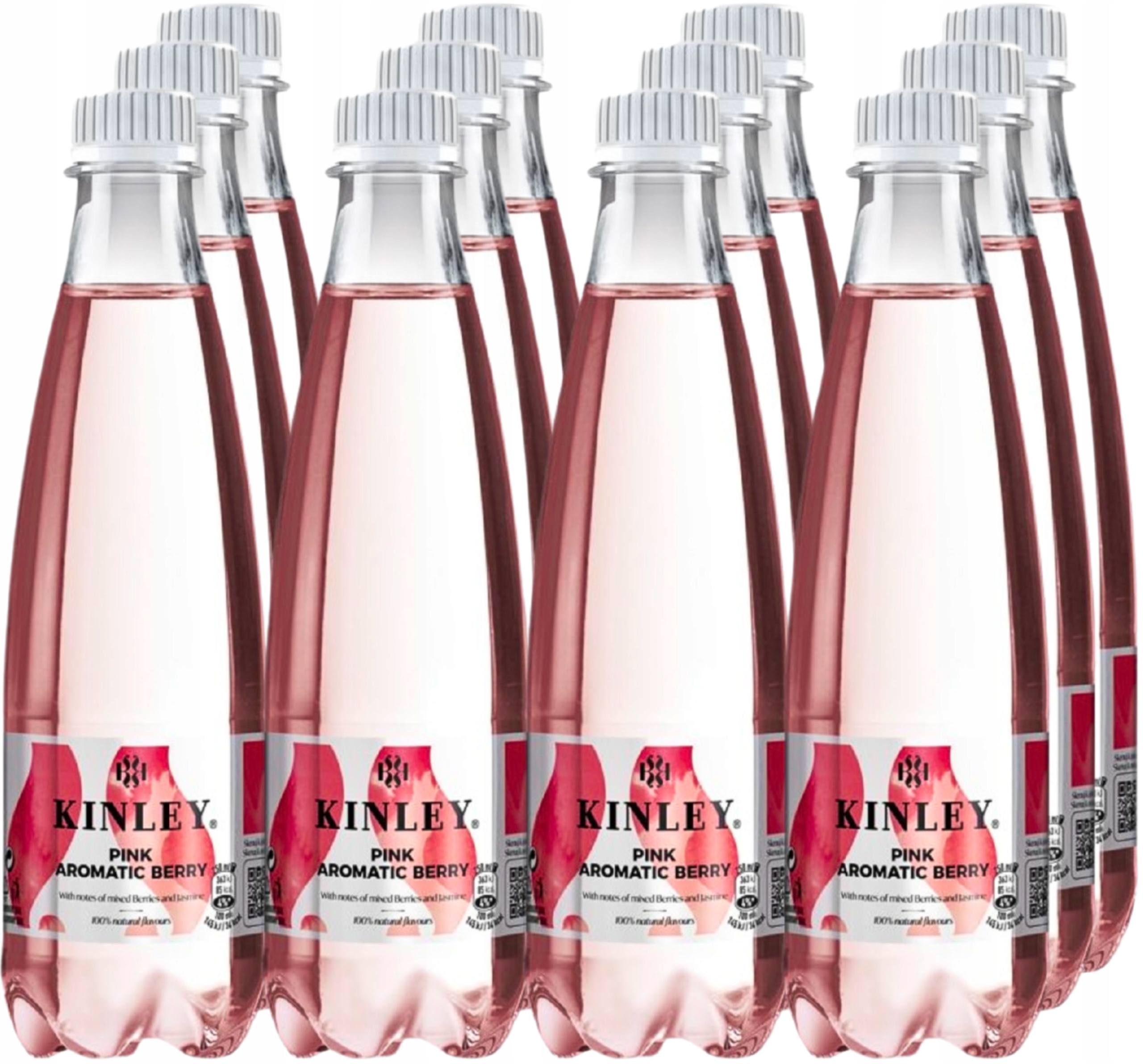 Levně Kinley Pink Aromatic Berry 12×500ml