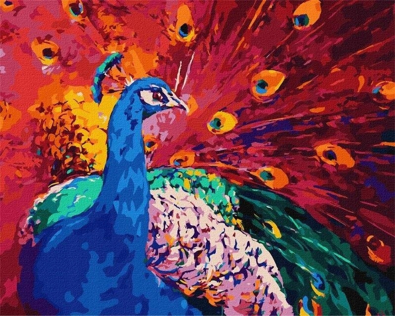 Sada pro Malování Podle Čísel Omalovánky pro Dospělé Majestátní