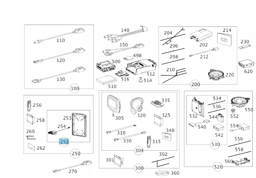 Uchwyt do iPada Mercedes-Benz (01)