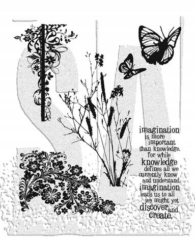 Tim Holtz Nature's Discovery Stamps (CMS049)
