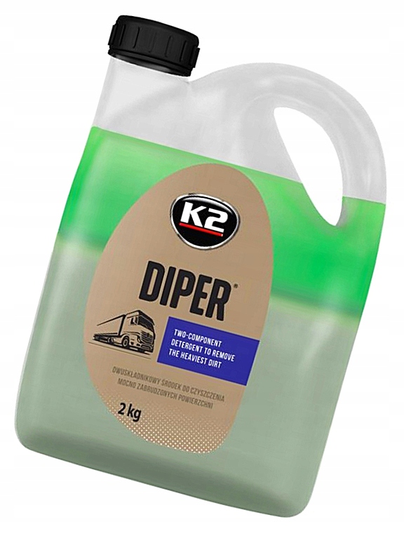 K2 V2U45 DIPER ŚRODEK DO CIĘŻKICH ZABRUDZEŃ PIANA 2kg