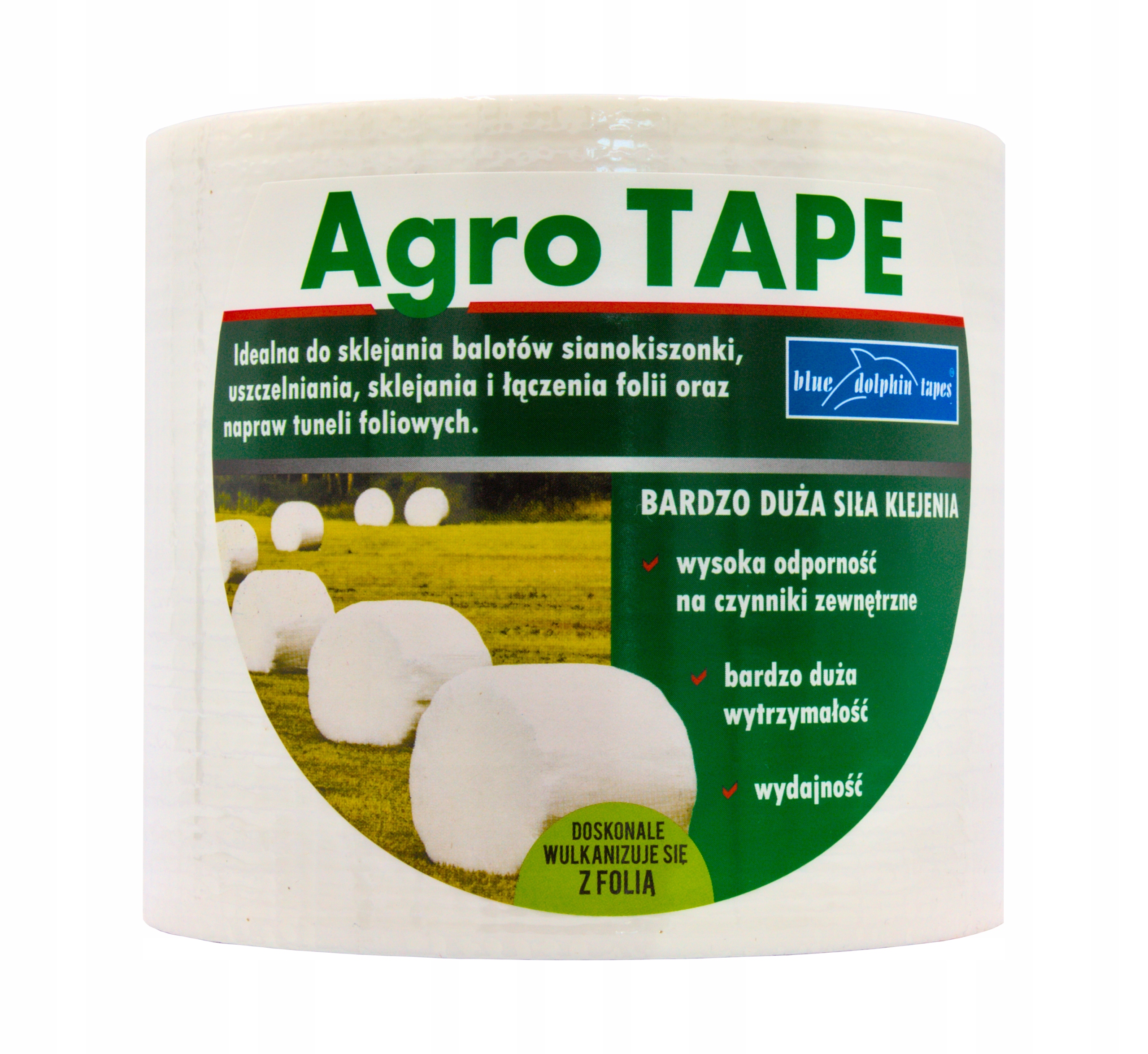 

Agro Tape Taśma do balotów tuneli 100mm x 25m