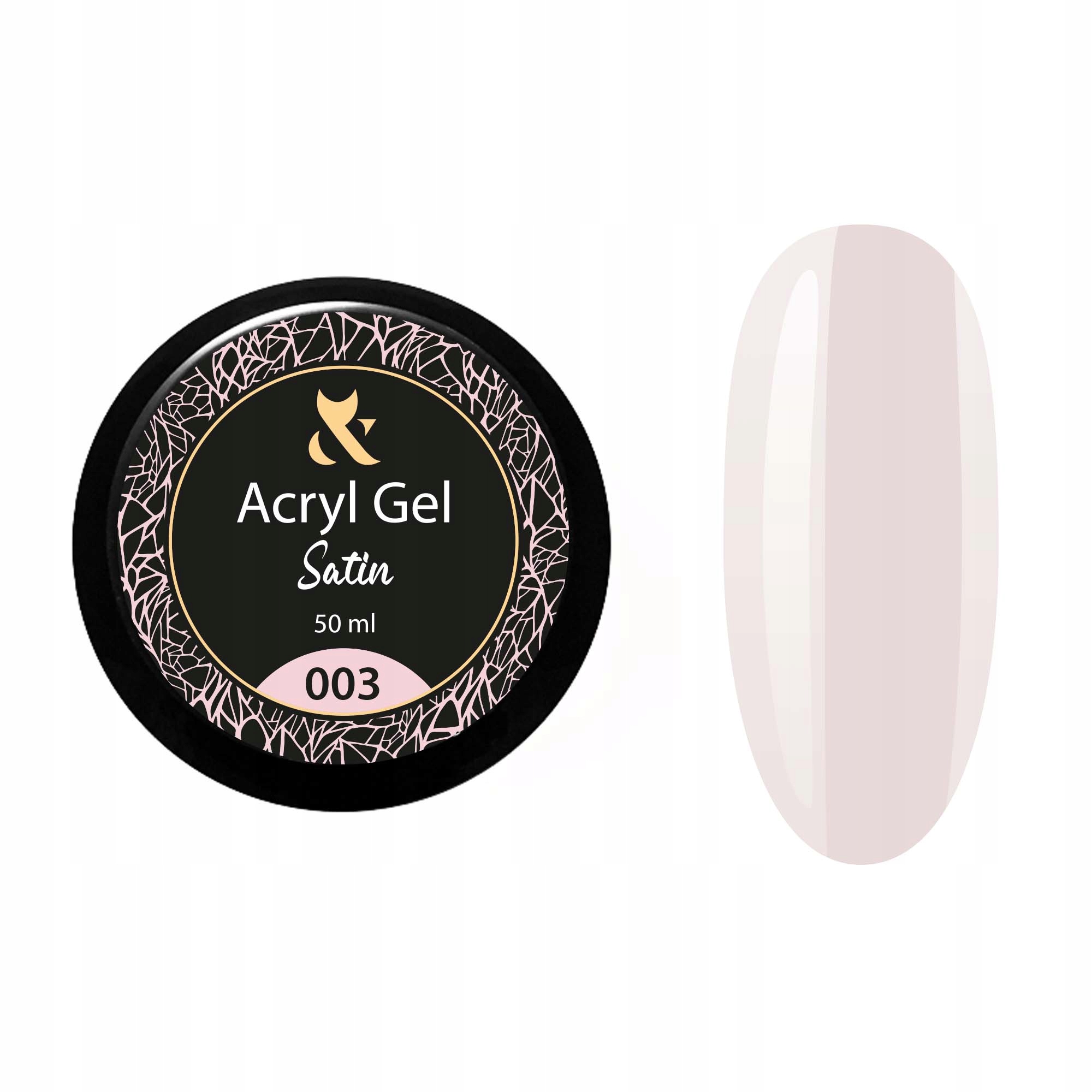 Akryložel Acryl Gel Satin 003 Fox Nails Professional Sklenička 50 ml