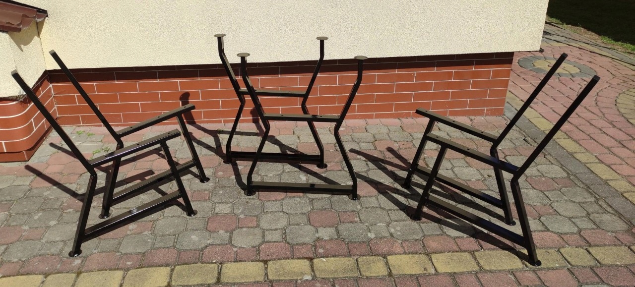 nogi stalowe 4x2 ławki stół kpl ogrodowy Kod producenta nskpl.bo.