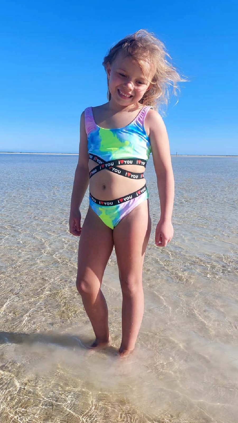 STRÓJ KOSTIUM KĄPIELOWY 9-10 lat Rodzaj strój dwuczęściowy