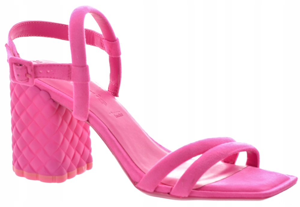 Tamaris Růžové Dámské Sandály Na Podpatku 37