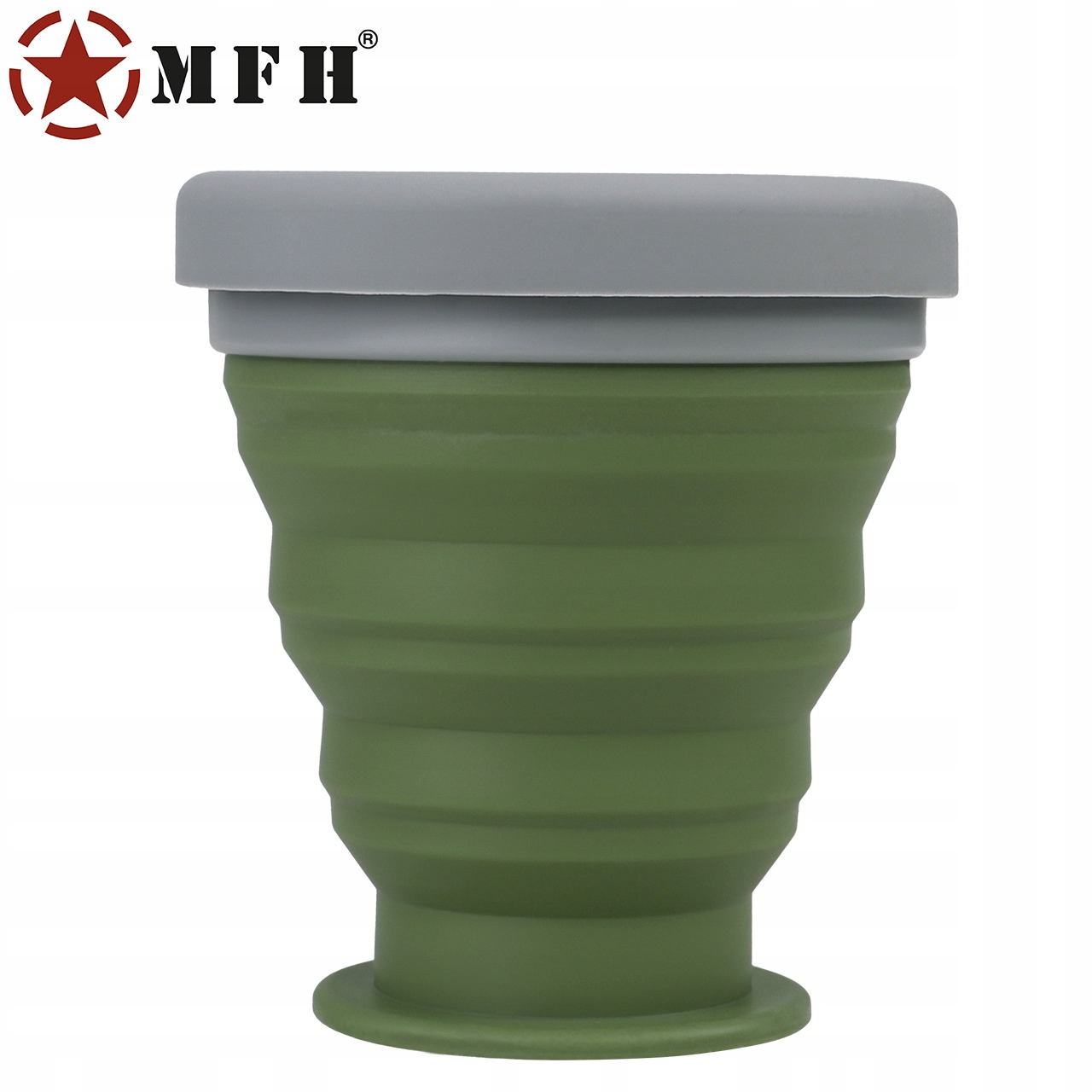 SILIKONOWY SKŁADANY KUBEK TURYSTYCZNY MFH 200 ml Marka MFH