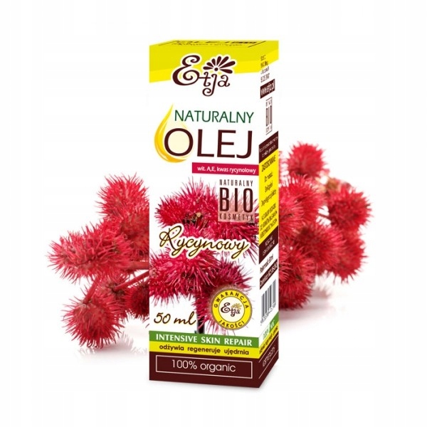 

Etja 100% naturalny Olej Rycynowy Bio 50ml