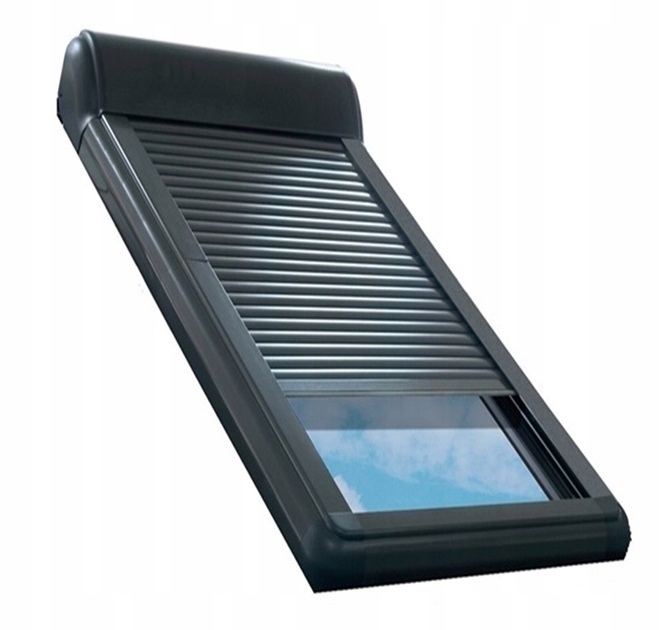 Roleta zewnętrzna FAKRO ARZ Electro 230 do okien dachowych 78x118 RAL