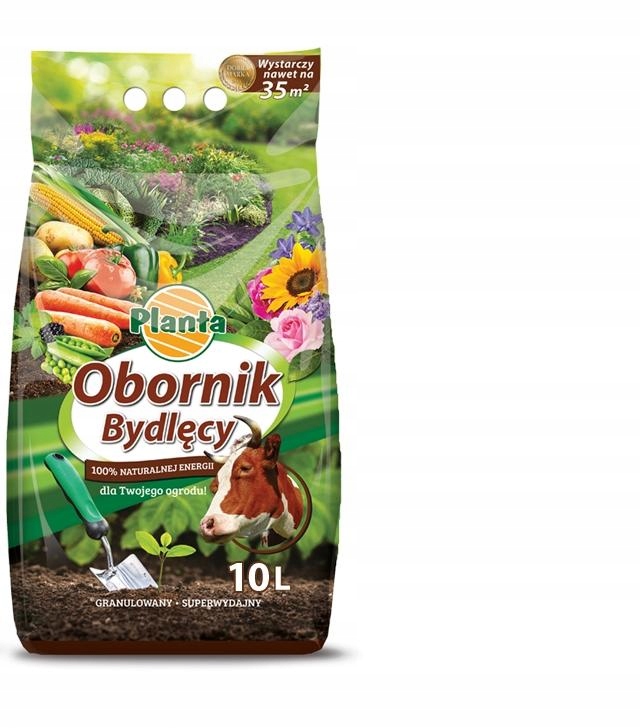

Obornik bydlęcy granulowany naturalny 10L na 70 m2