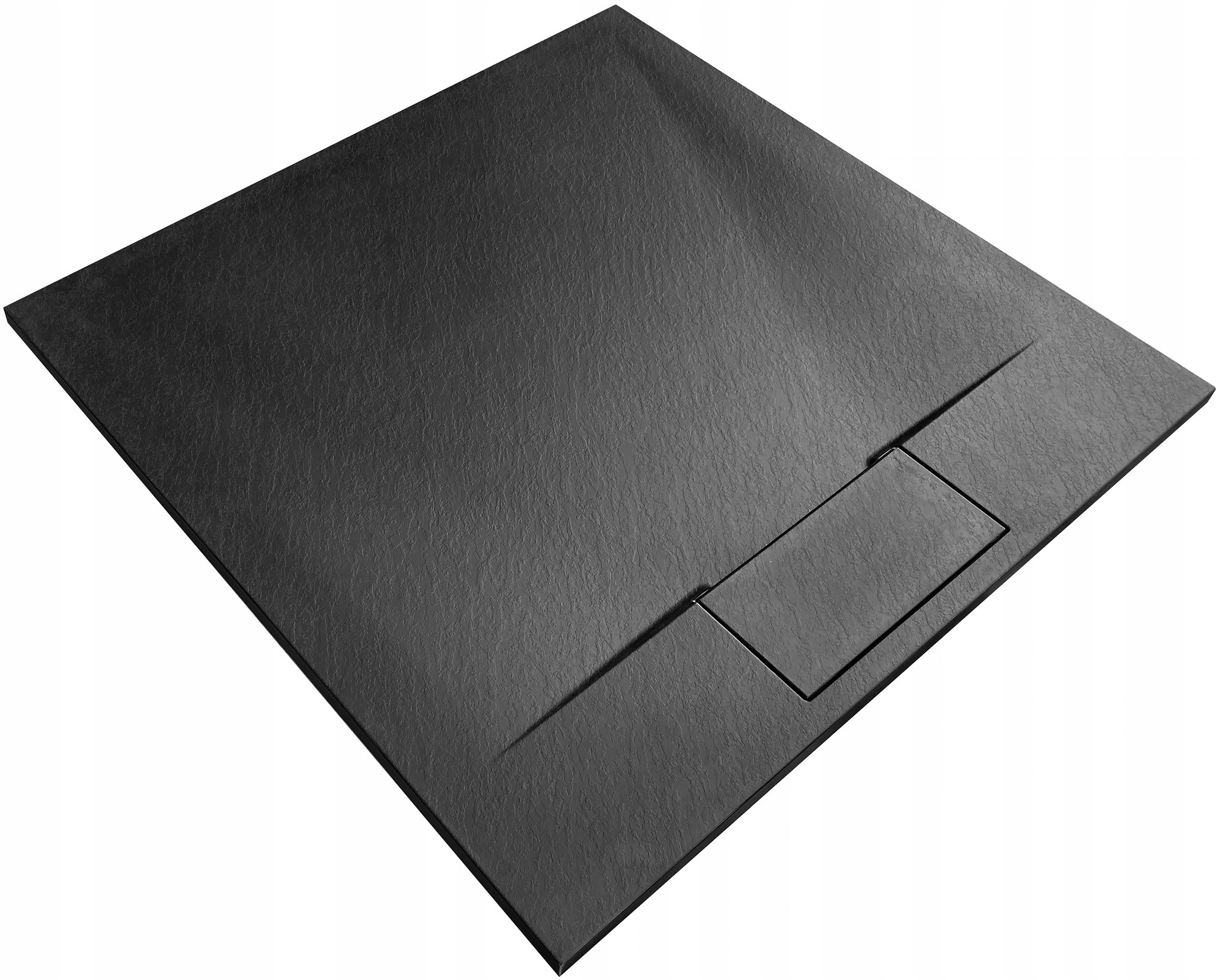 Sprchová vanička Bazalt Černá 90x90 cm Rea