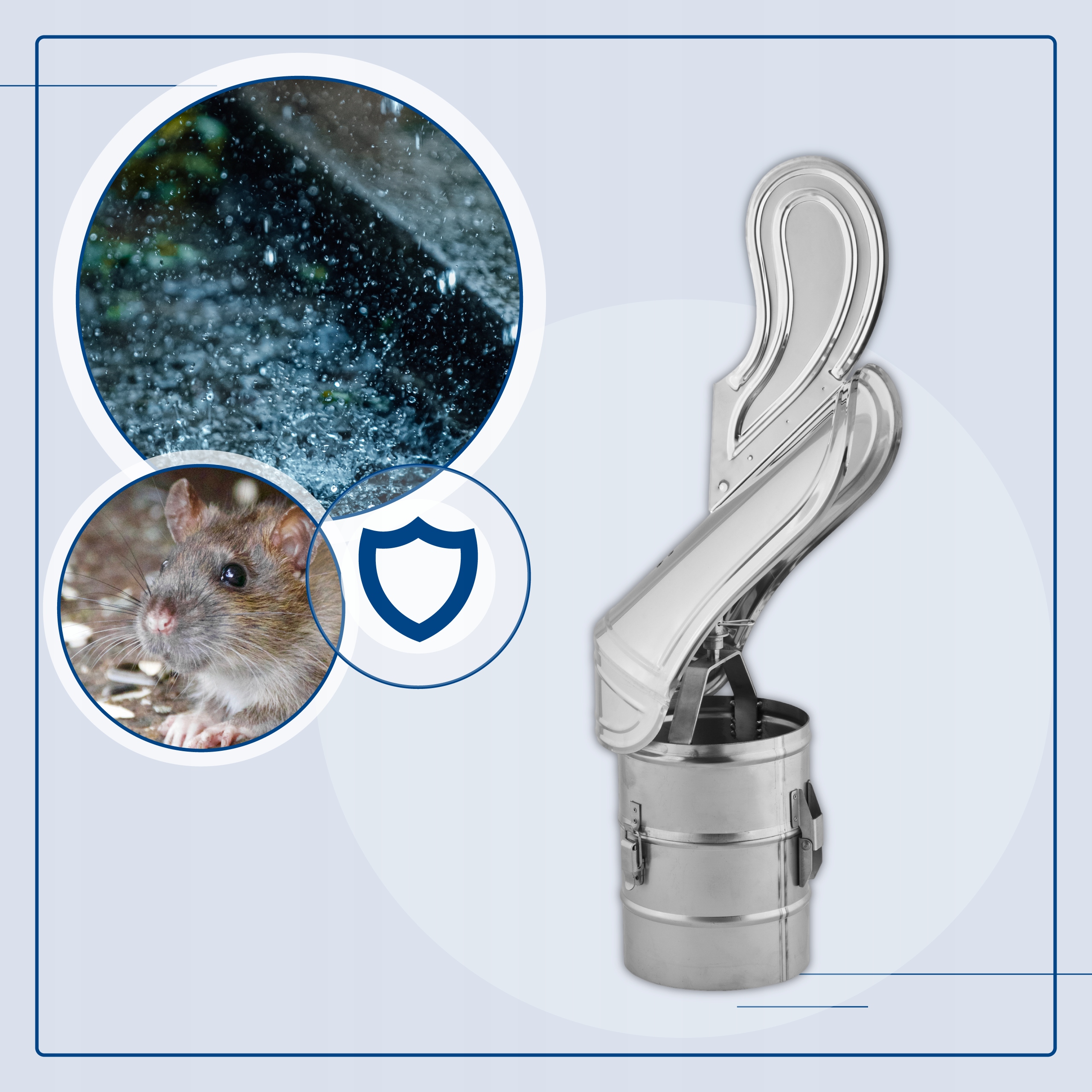 Nasada Kominowa DARCO ROTOWENT RO200CHCH-SW-B Kod producenta RO200CHCH-SW-B