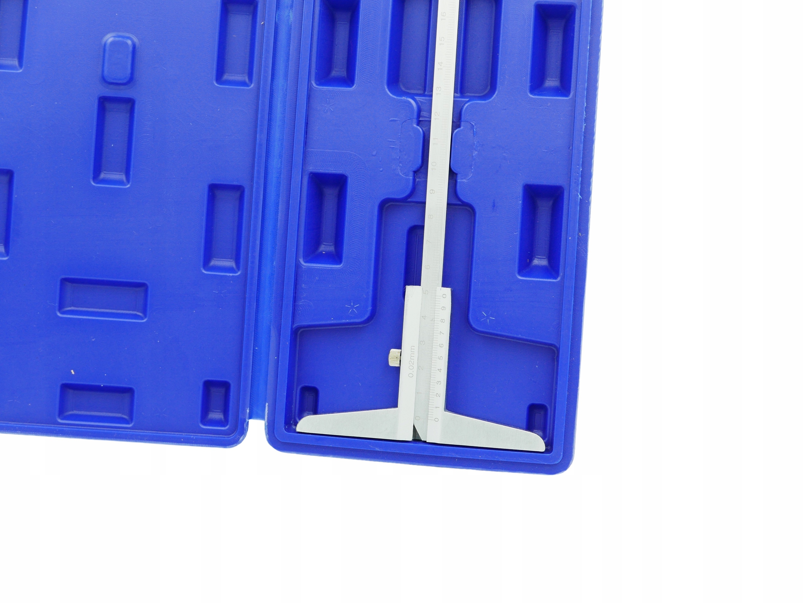 GŁĘBOKOŚCIOMIERZ SUWMIARKOWY NONIUSZ L 300 x 100mm Rodzaj analogowa