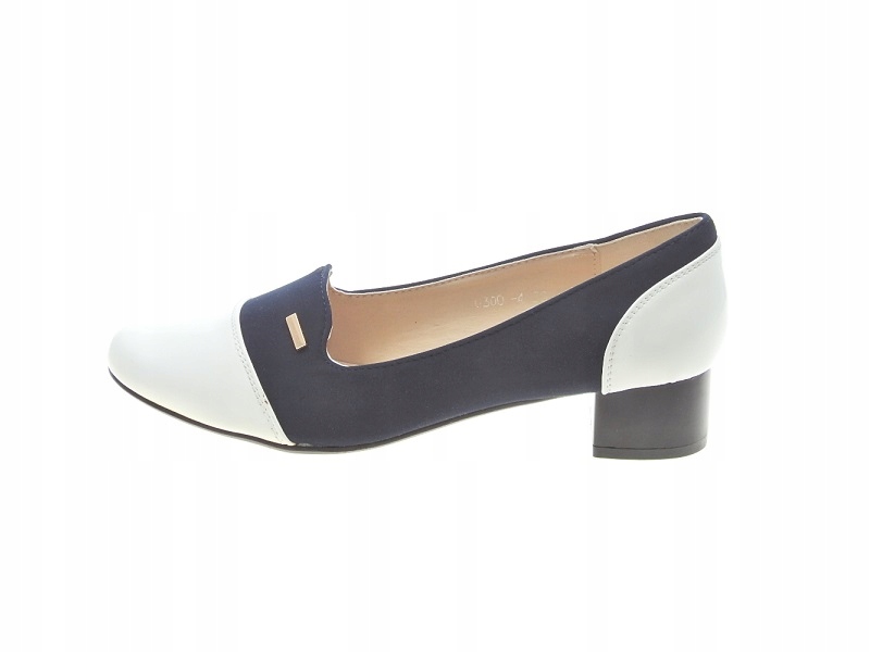 

Damskie Buty Wsuwane Lakier G300-4 white/navy r.41