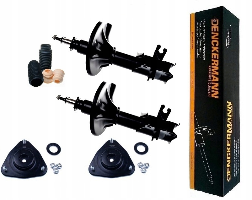 Tlumiče upevnění krytu Mitsubishi Carisma II 1999- Přední Sada možnost 1
