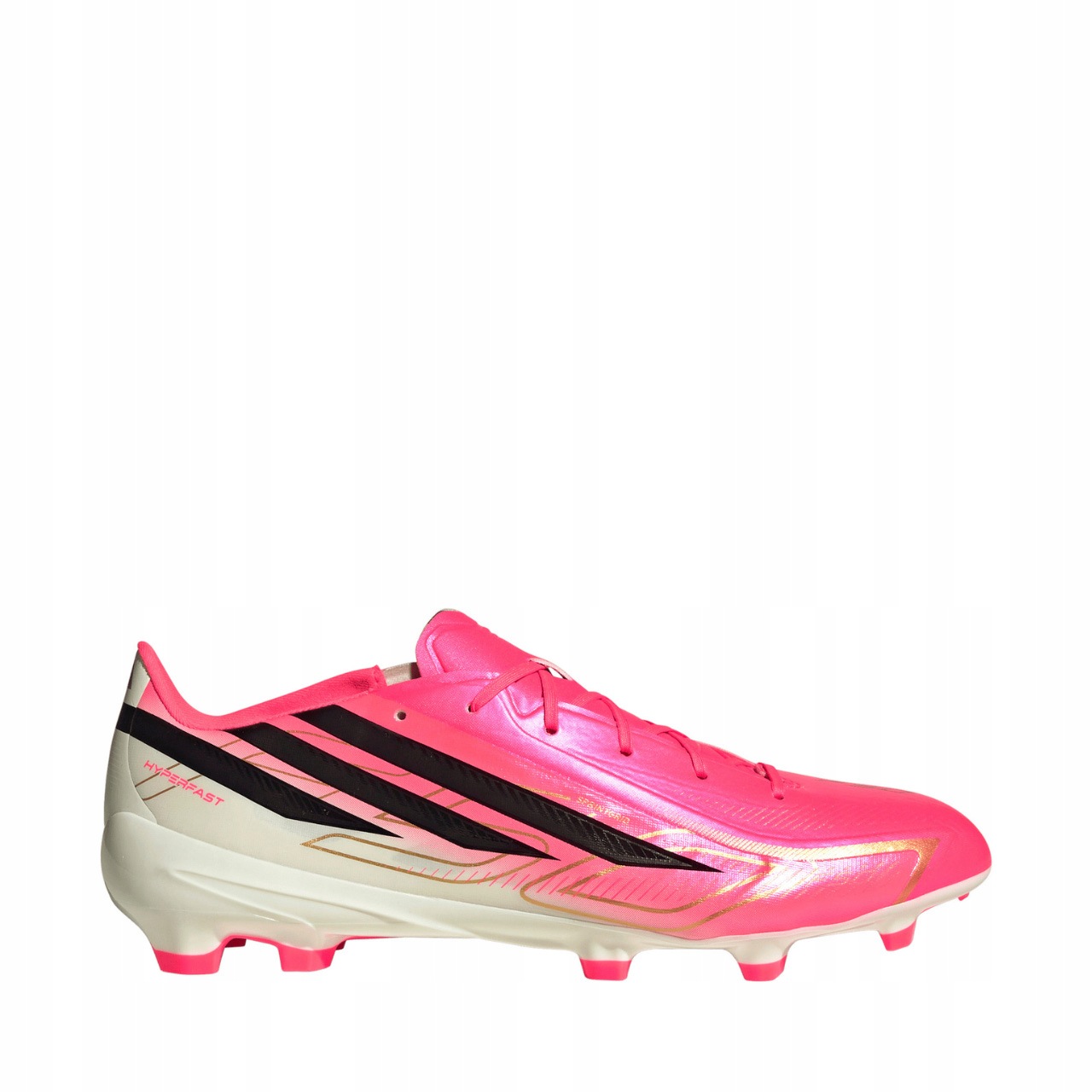 Buty piłkarskie adidas F50 Hyperfast League Fg różowe IH9346 42 2/3