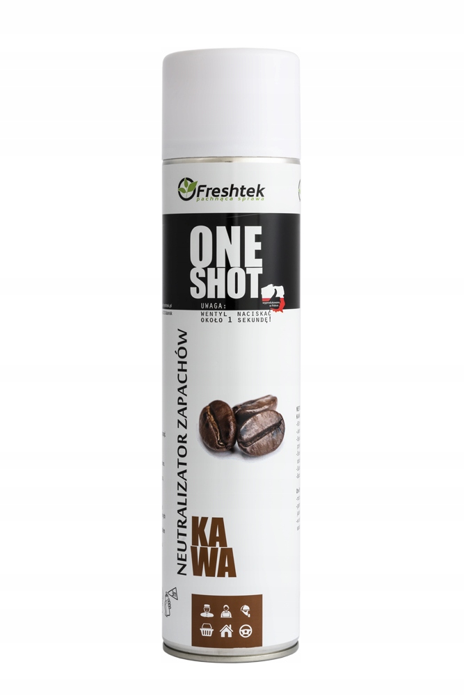 ONE SHOT NEUTRALIZATOR ZAPACHÓW KAWA FRESHTEK