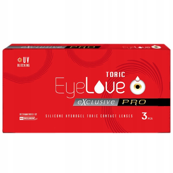 

Soczewki EyeLove Exclusive Pro Toric 3 szt