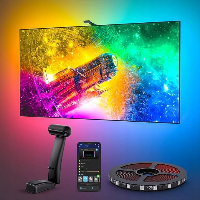 Led Podsvietenie Pre Televízory 75-85'' Govee T2 Envisual, Dvojitá Kamera