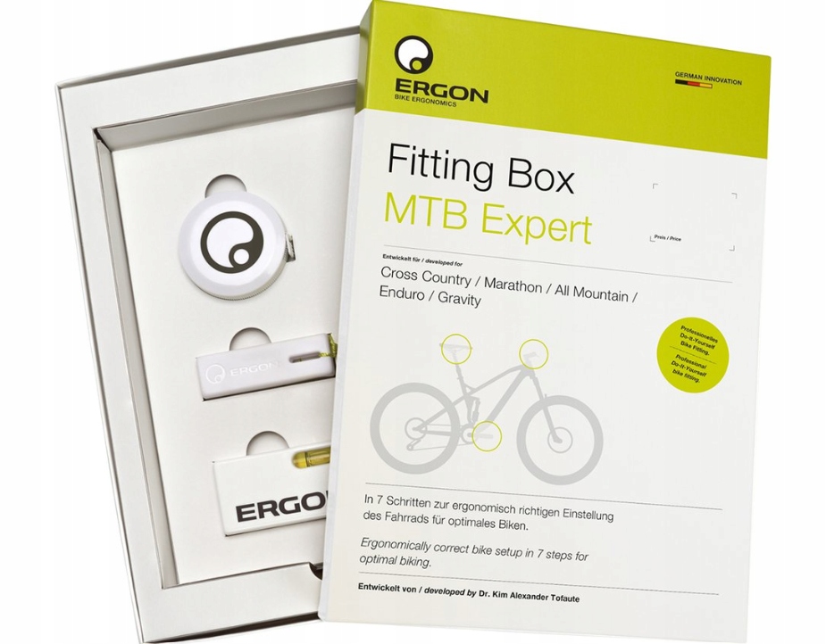 Sada Ergon Fitting Box Mtb Profesionální Bike regulace ergonomie jízdy