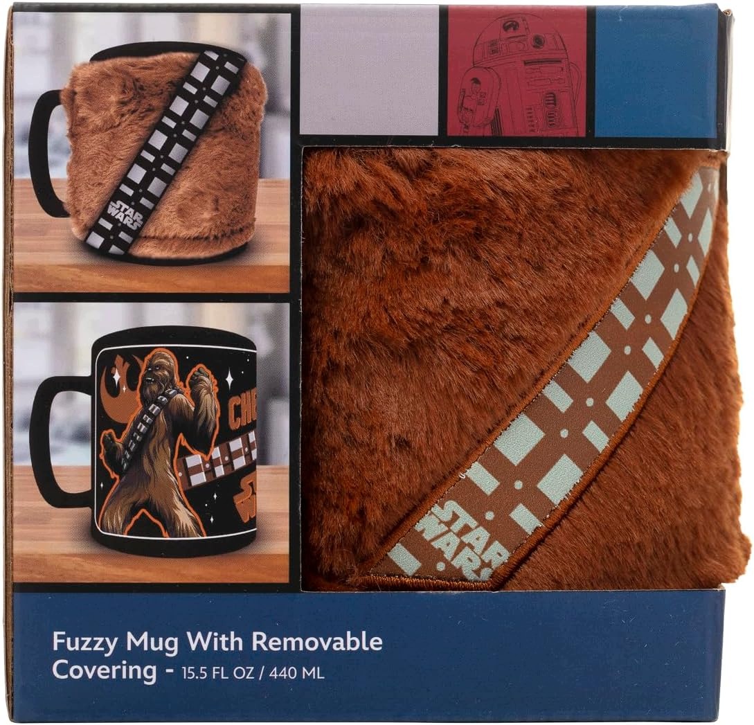 Hrnek Chewbacca Star Wars Fuzzy Keramický 460 ML Izolovaný