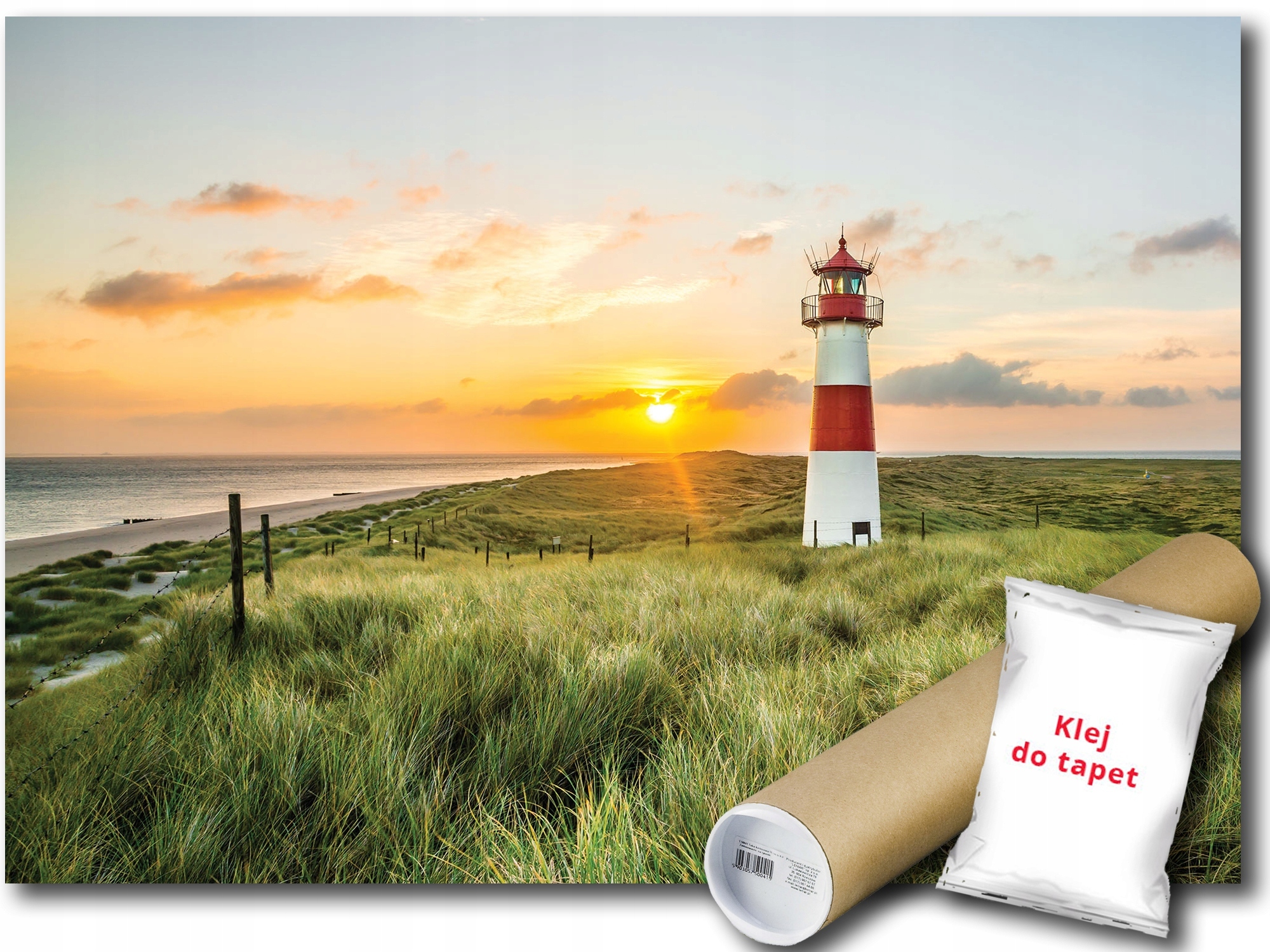 Fototapeta Vinylová Lampa More Tráva 416x254