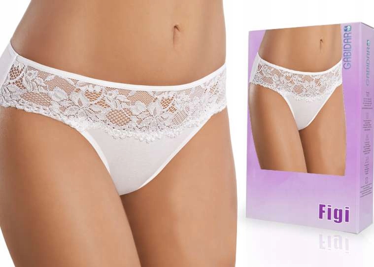 

figi majtki Gabidar 56 , Bawełna , Białe , XL