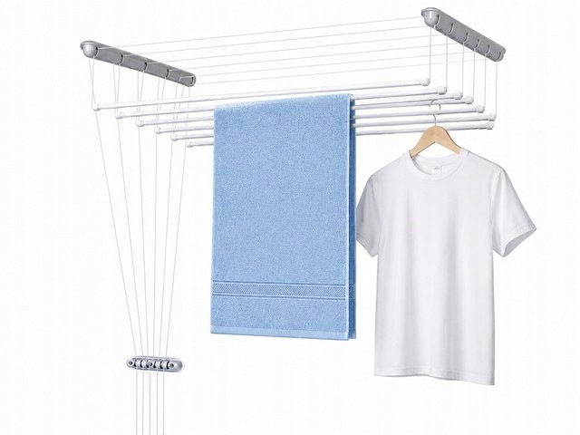 Koupelnová Stropní Sušička Balkon 110 cm 6-tyčová