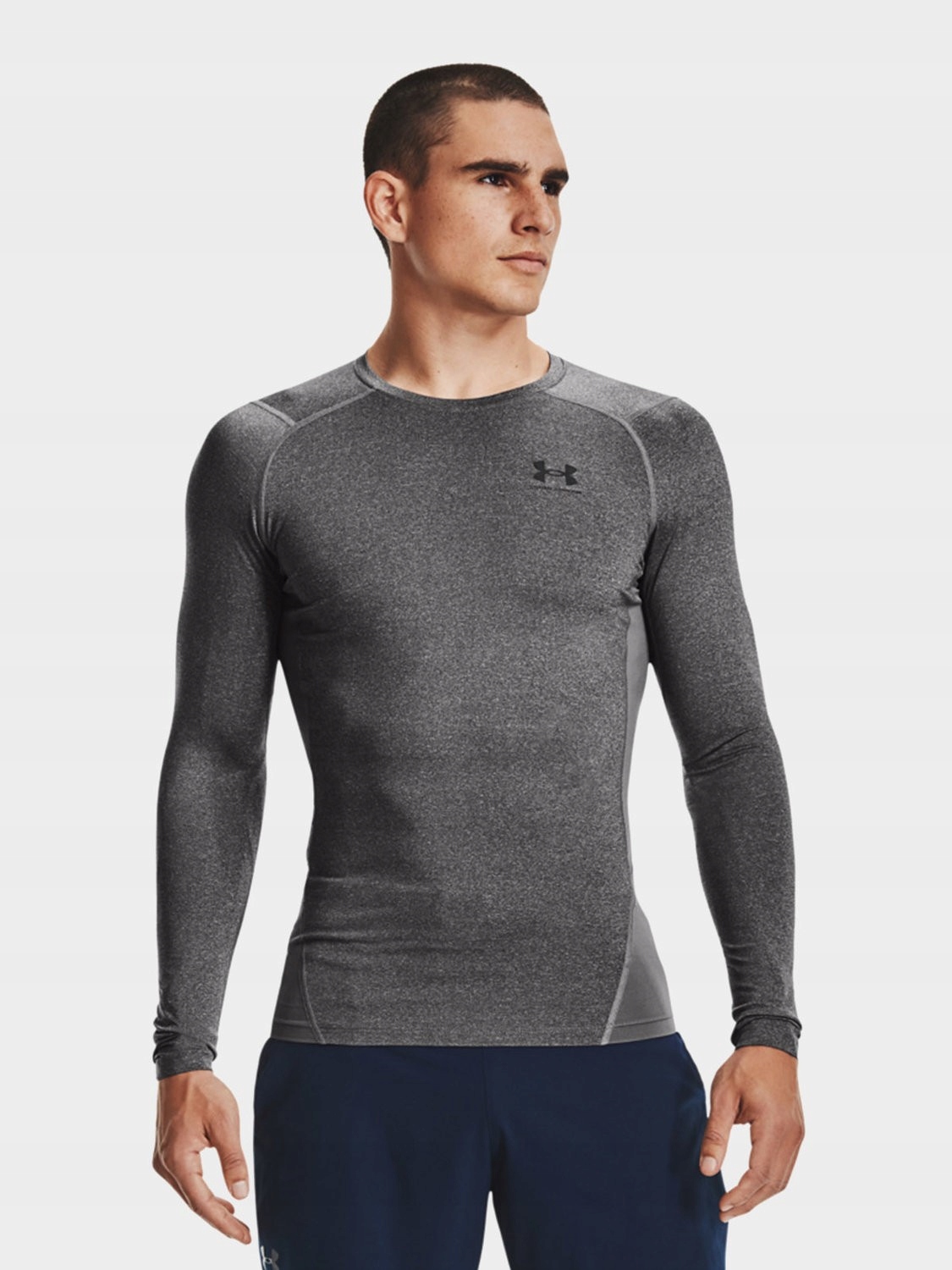 Pánské termo Tričko Under Armour šedé 1361524 090