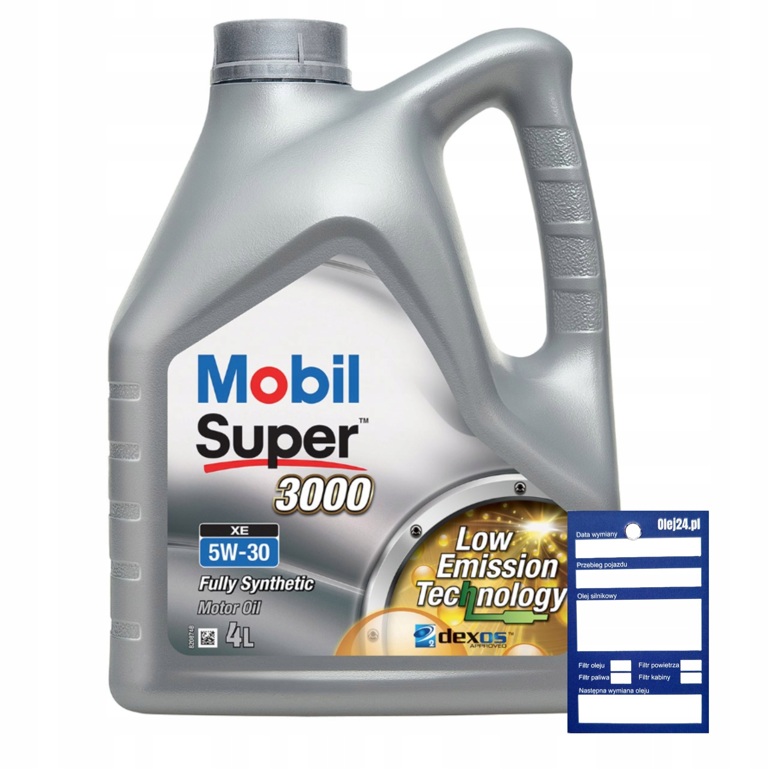 Olej silnikowy Mobil 3000 Xe 5W30 4L