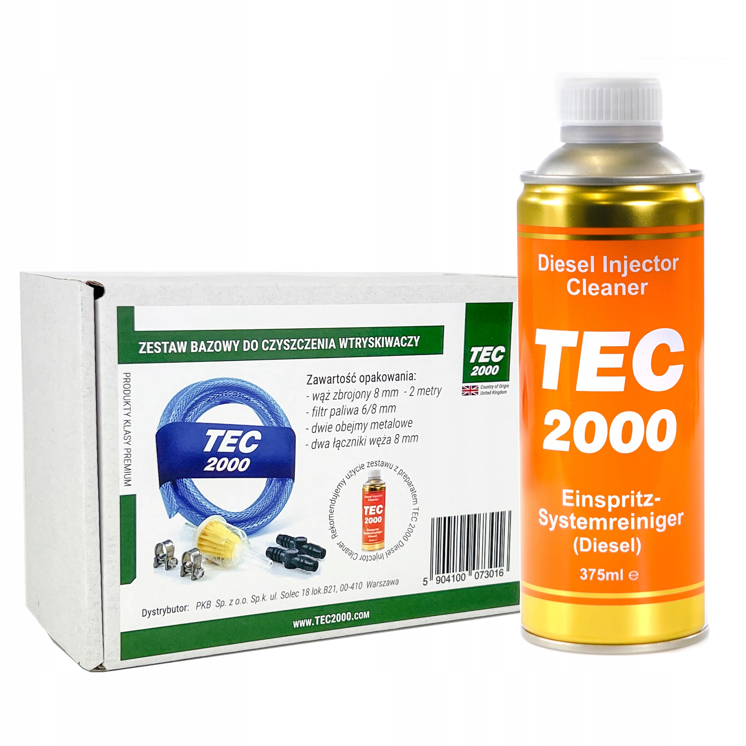 TEC 2000 Zestaw do CZYSZCZENIA WTRYSKIWACZY DIESEL Rodzaj czyszczenie gaźników, wtrysków