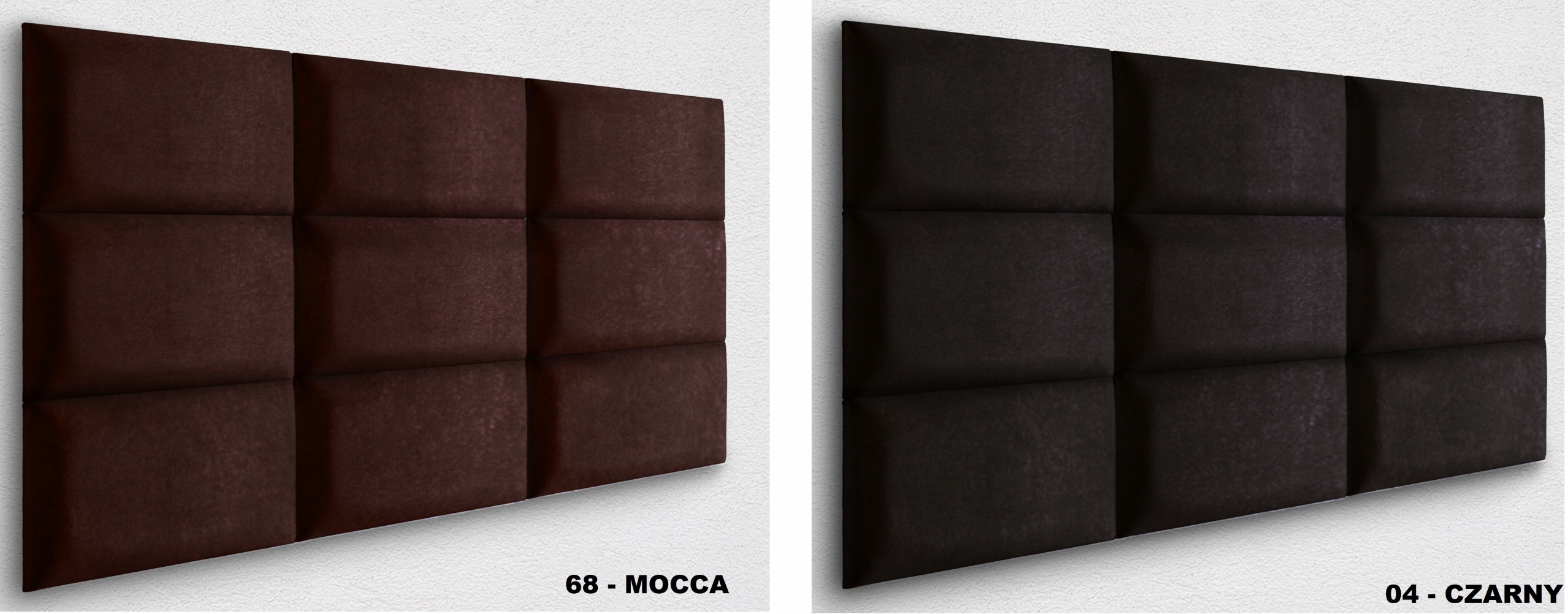 PANELE TAPICEROWANE ŚCIENNE 50X40 ZAGŁÓWEK ALOVA Wysokość mebla 40 cm