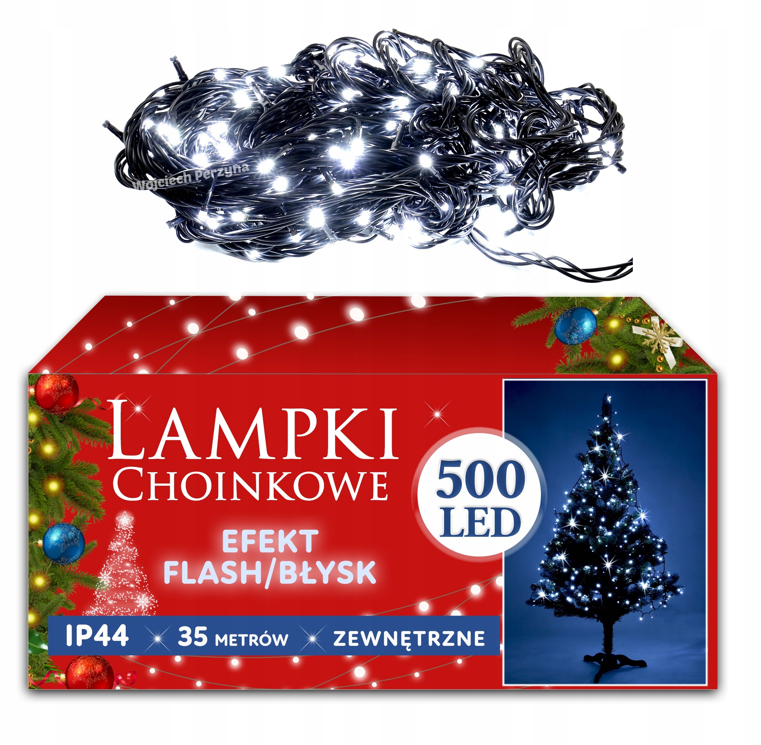

Lampki Choinkowe 500 Led 35M Zewnętrzne Choinka