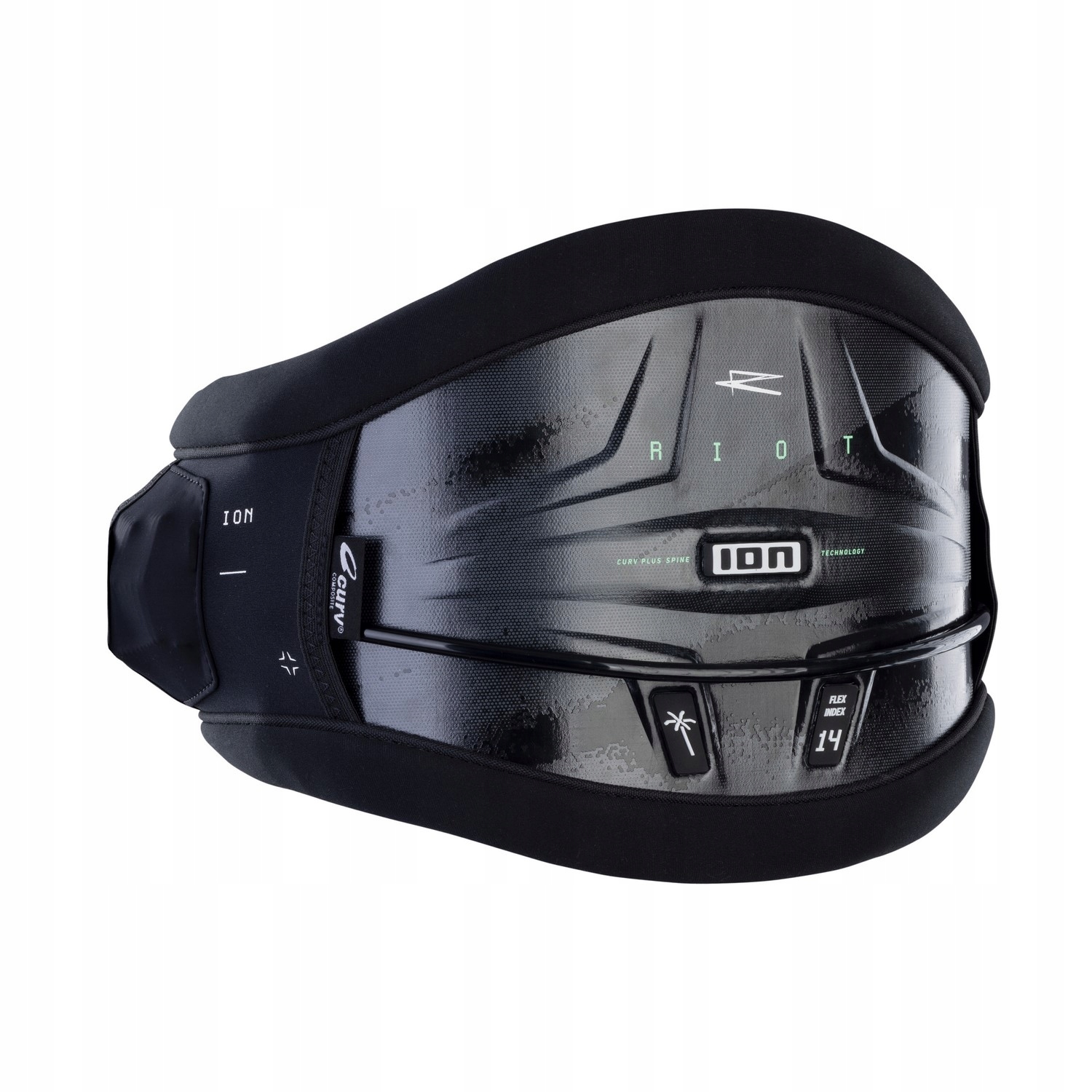 Ion 2025 Trapéz na kite Riot Curv 900 černý 52/L